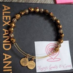 Alex and Ani canyon bead bracelet